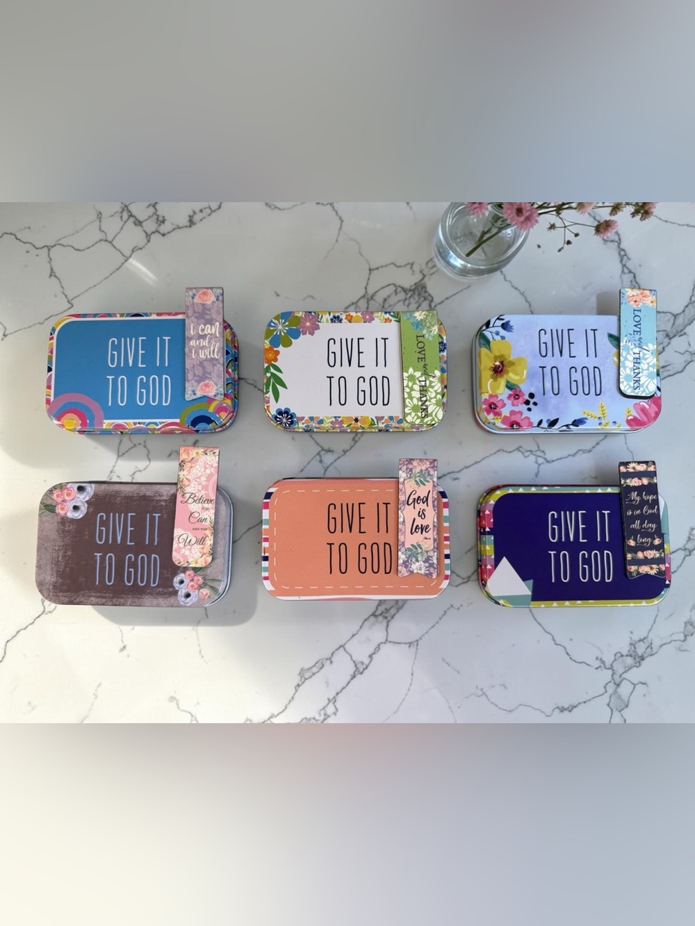 Beautiful Inspirational Prayer Box Gift Set ( Choose One) NWT